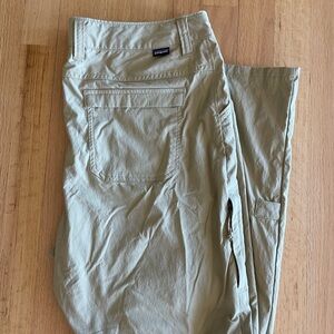 Patagonia Womens Hiking Pants Lightweight Zip Pockets Activewear Size 12